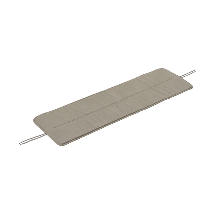 Linear Steel Bench Pad benkepute 110x32,5 cm - Light grey - Muuto