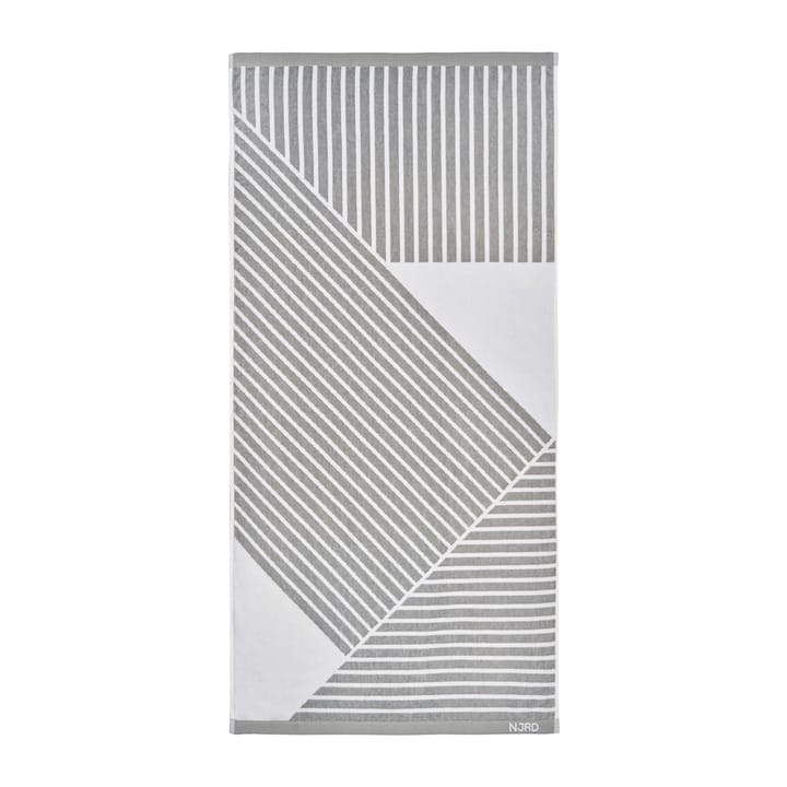 Stripes håndkle 70x140 cm - Gr�å - NJRD