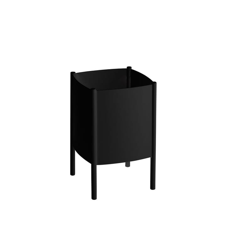 Konvex Pot krukke - svart, liten Ø23 cm - SMD Design
