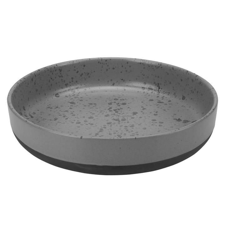 Raw serveringsskål diameter 30 cm - grå med prikker - Aida