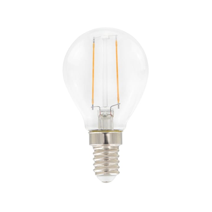 Airam Filament LED globe lyspære - klar, ikke dimbar E14, 2W - Airam