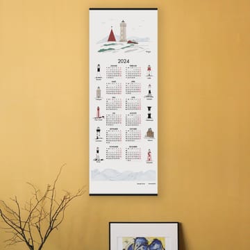 Svenske fyrtårn kalender 2024
 - 35 x 90 cm - Almedahls