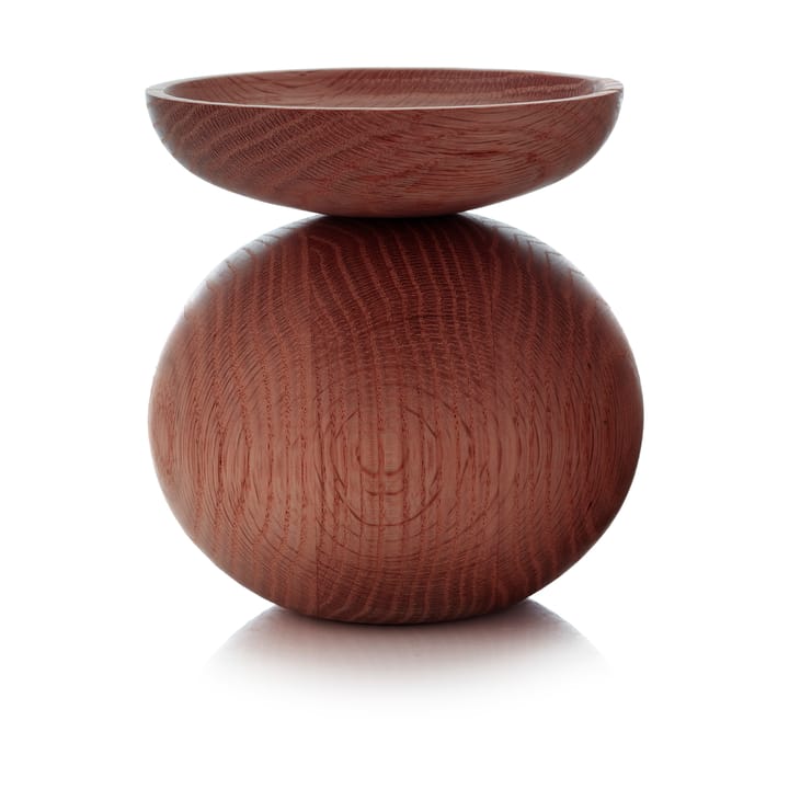 Shape bowl vase - Røkt eik - Applicata