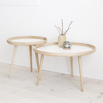 Tisch bord Ø 49 cm - eik-hvit - Applicata