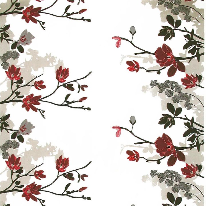 Grandiflora stoff - rød - Arvidssons Textil