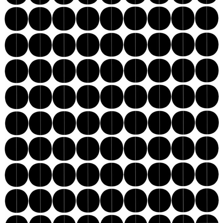 Lane stoff - sorte sirkler - Arvidssons Textil