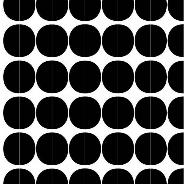 Lane stoff - sorte sirkler - Arvidssons Textil
