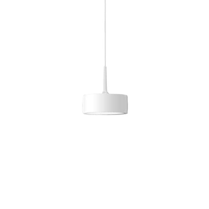 Riff Puck takpendel - Hvit, medium, LED - Ateljé Lyktan