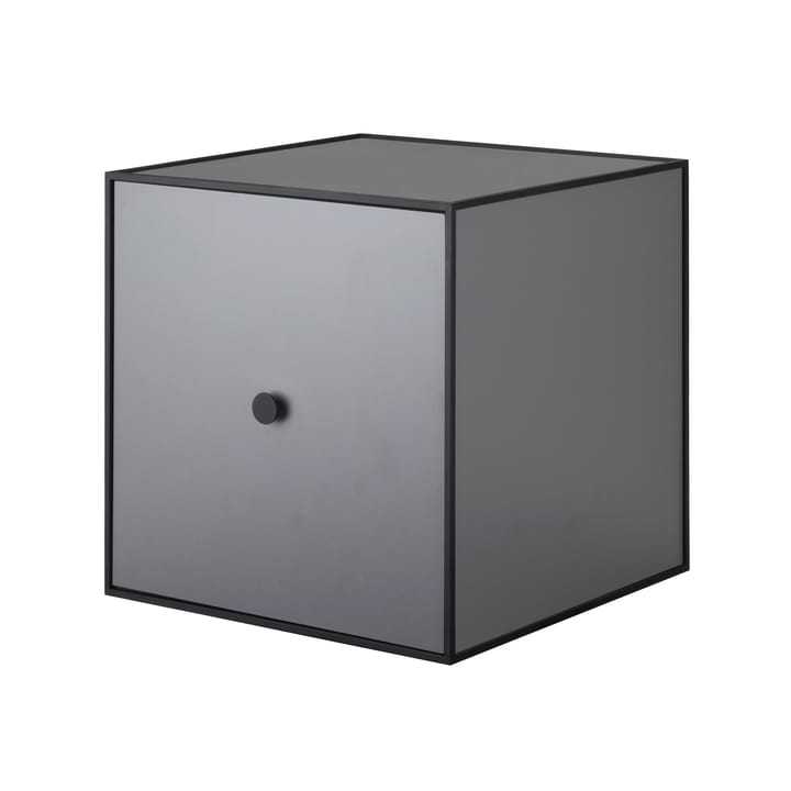 Frame 35 kube med dør - mørkegrå - Audo Copenhagen