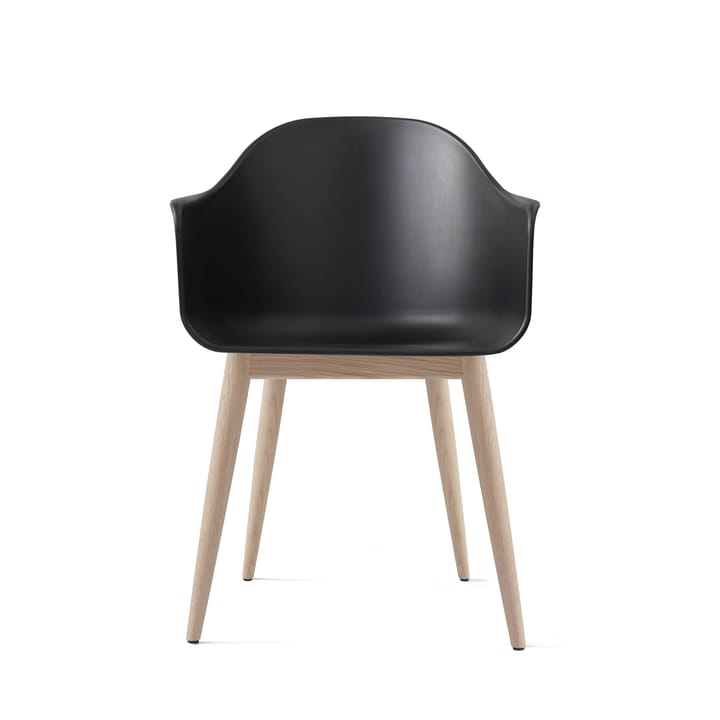 Harbour chair stol armlene, eikebein - black - Audo Copenhagen