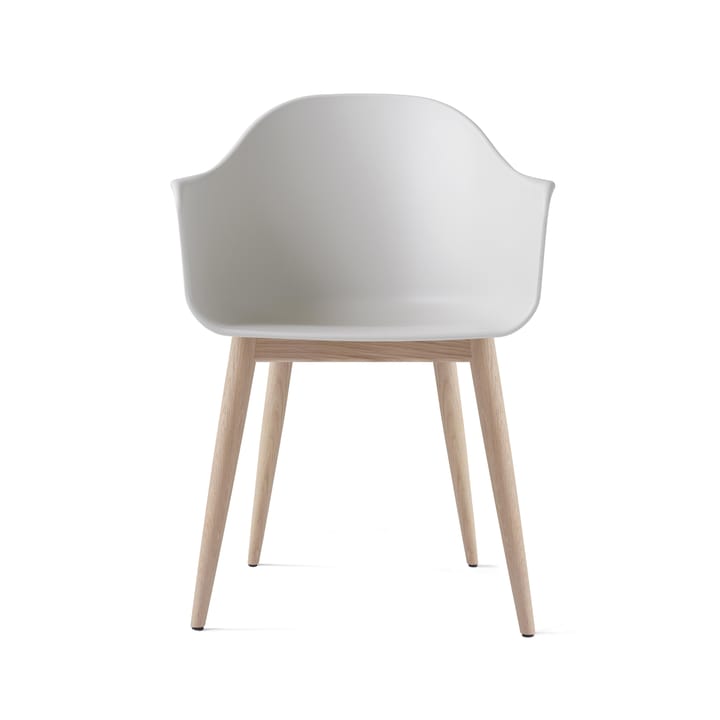 Harbour chair stol armlene, eikebein - light grey - Audo Copenhagen