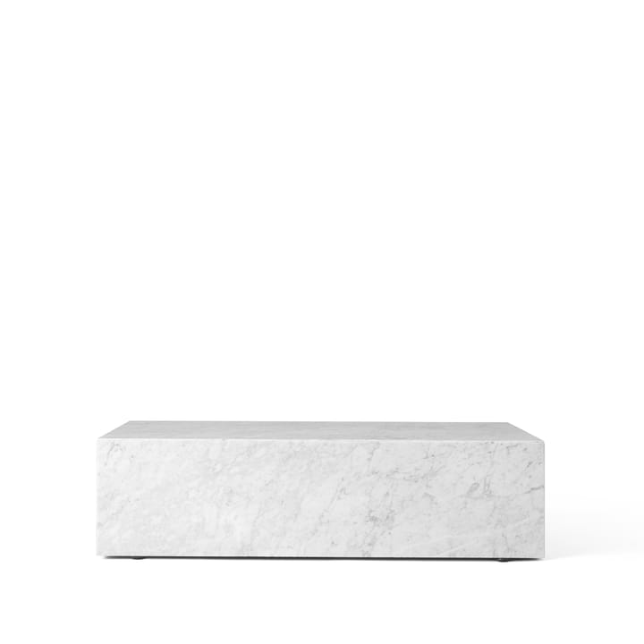 Plinth salongbord - white, low - Audo Copenhagen