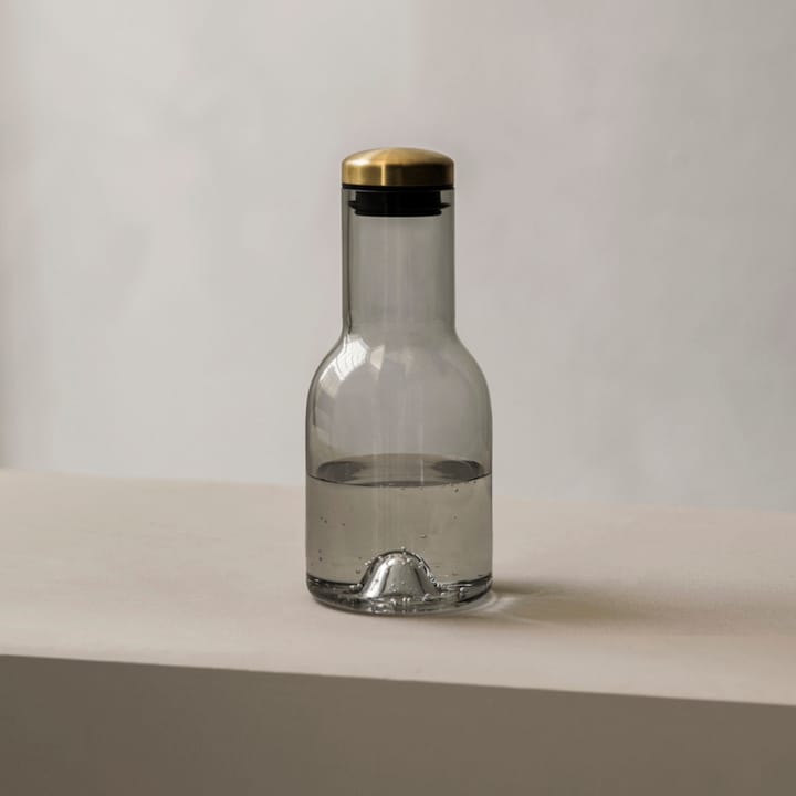 Water Bottle karaffel - røkt- messing - Audo Copenhagen