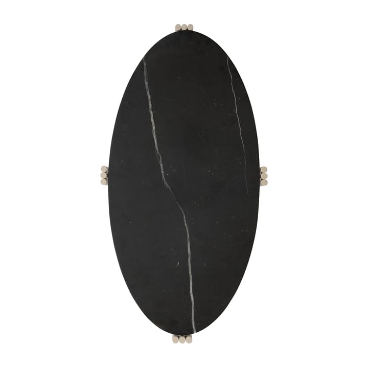 Tribus salongbord ovalt 92,4 x 47,6 x 35 cm - Light Sand-black - AYTM