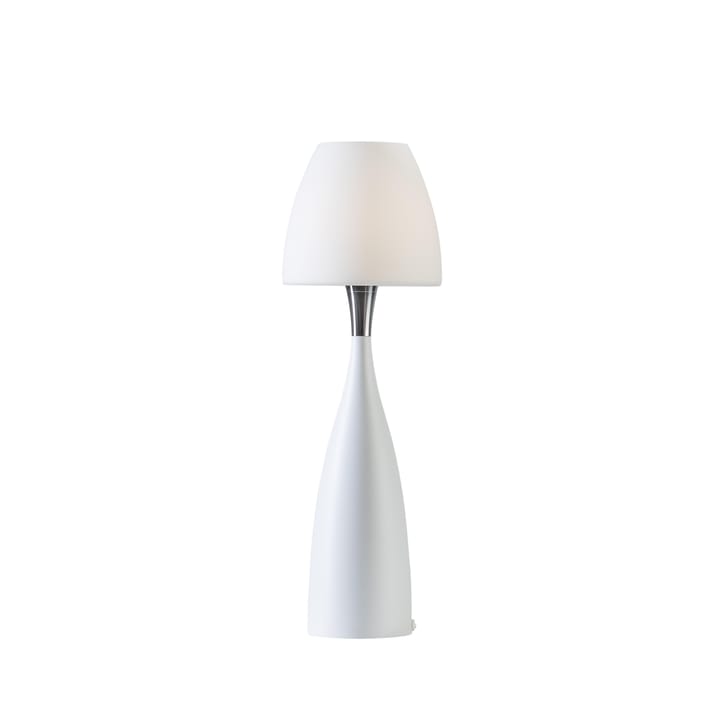 Anemon bordlampe, stor - hvit opal - Belid