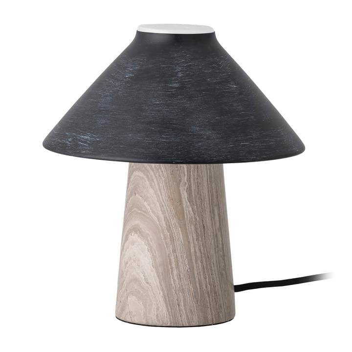 Emiola bordlampe Ø 20 x 22 cm - Marmor-svart - Bloomingville