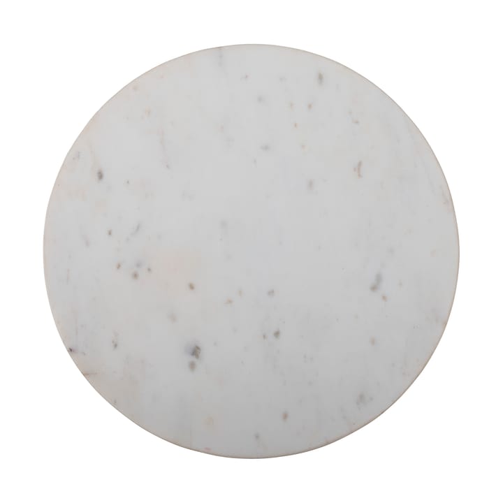 Fenya kakefat Ø30x9 cm - White marble - Bloomingville