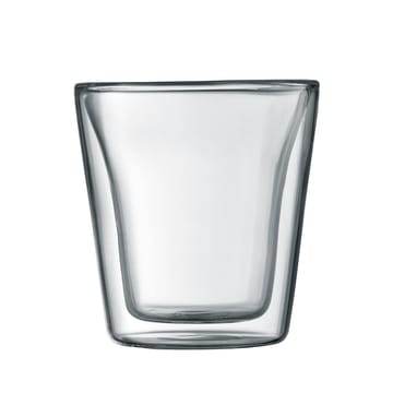 Canteen glass med dobbelt vegg 2 pakn. - 0,1 l - Bodum