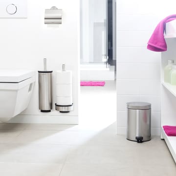 Profile toalettbørste med veggmontering - matt stål - Brabantia