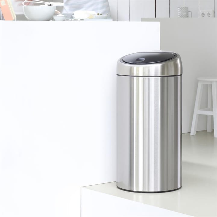 Touch Bin søppeltønne 45 liter - matt steel (sølv) - Brabantia