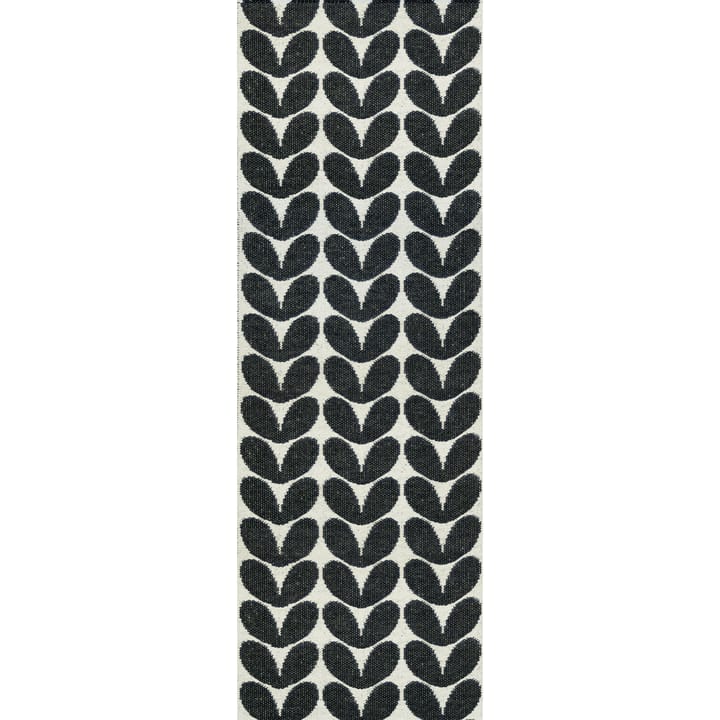 Karin gulvteppe svart - 70x150 cm - Brita Sweden