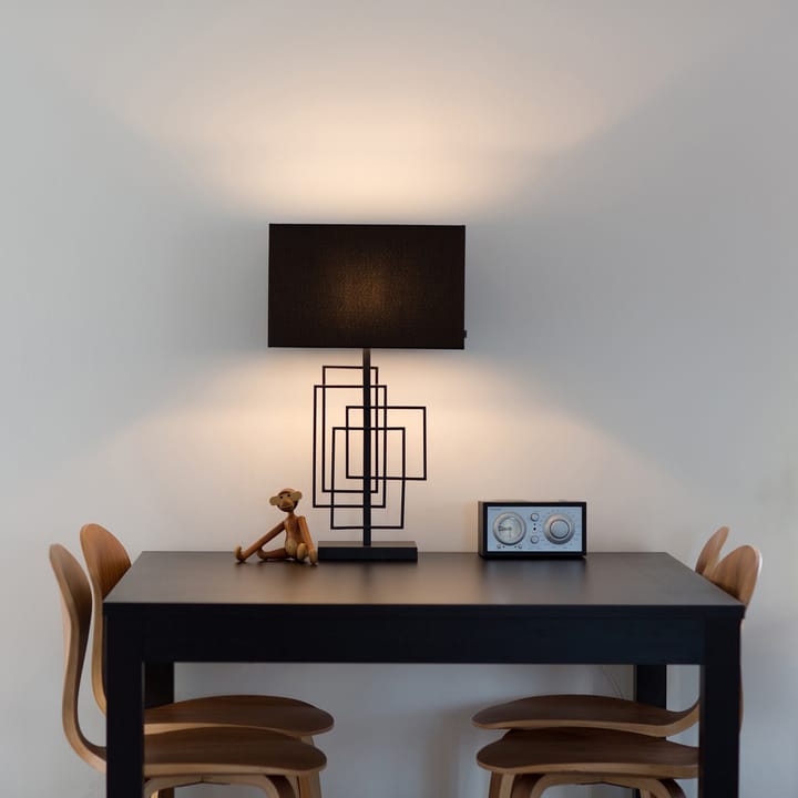 Paragon bordlampe 52 cm - Matt svart-svart - By Ryd�éns