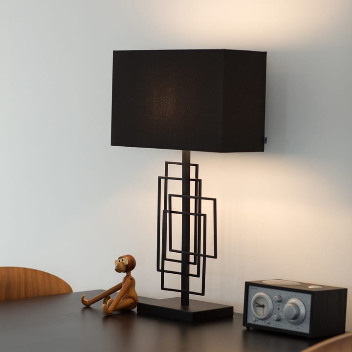 Paragon bordlampe 69 cm - Matt svart-svart - By Ryd�éns
