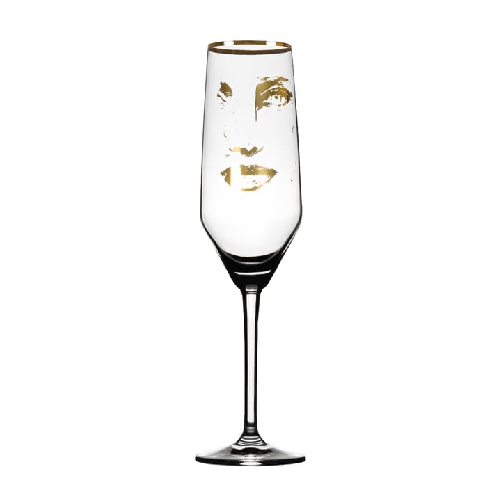 Gold Edition Piece of Me champagneglass - 30 cl  - Carolina Gynning