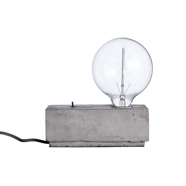 Stella bordlampe betong firkantet - grå betong - CO Bankeryd