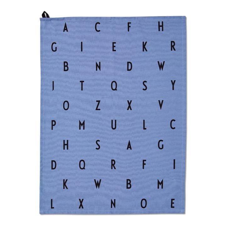 AJ Vintage kjøkkenhåndkle - dusty blue (blå) - Design Letters