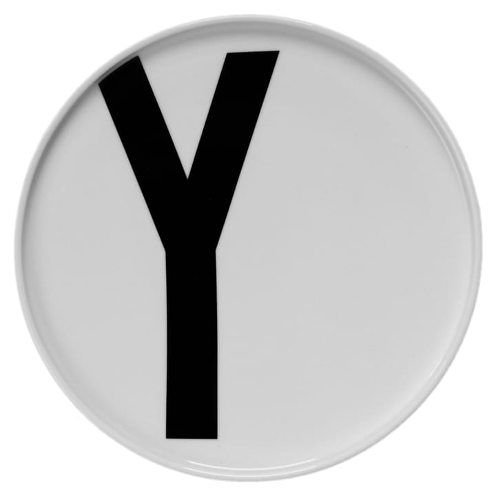 Design Letters tallerken - Y - Design Letters