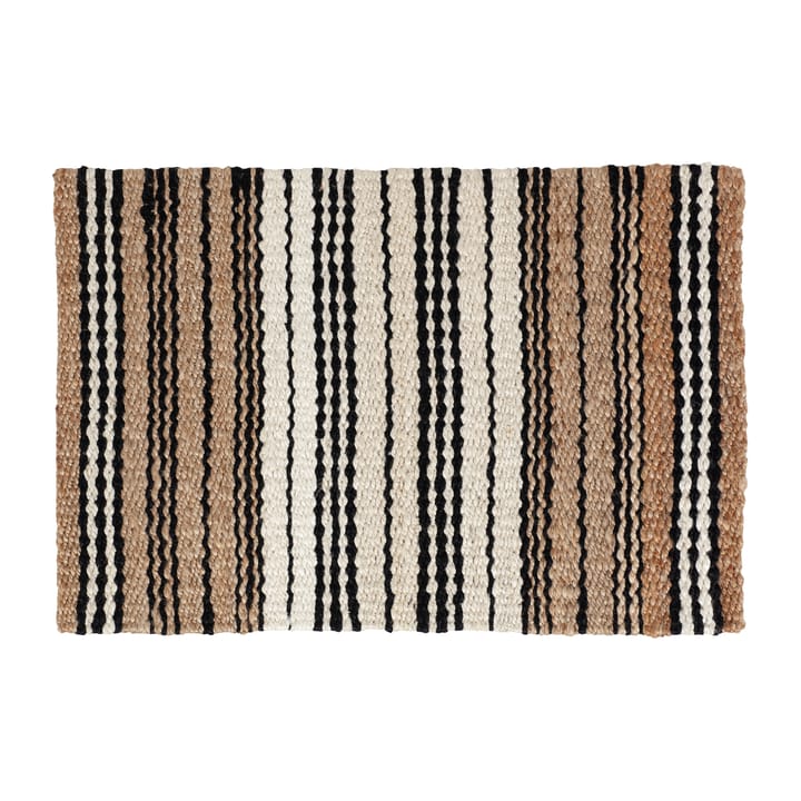 Elin striped dørmatte - Naturmix, 60 x 90 cm - Dixie