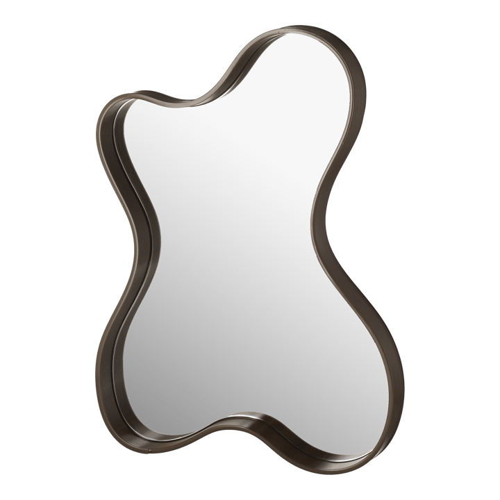 Pebble speil small 56x76 cm - Chocolate - Ekbacken Studios