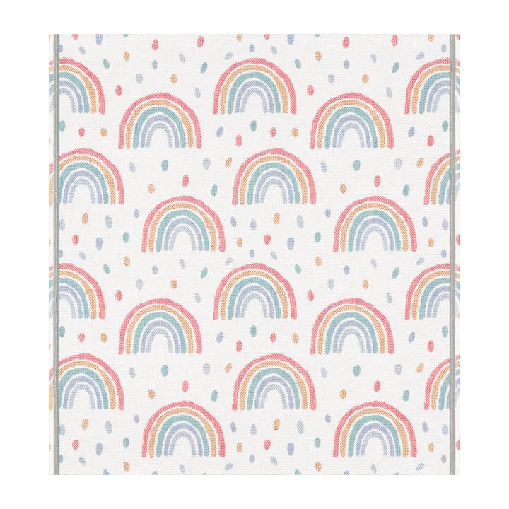 Rainbow babyteppe - 70 x 75 cm - Ekelund Linneväveri