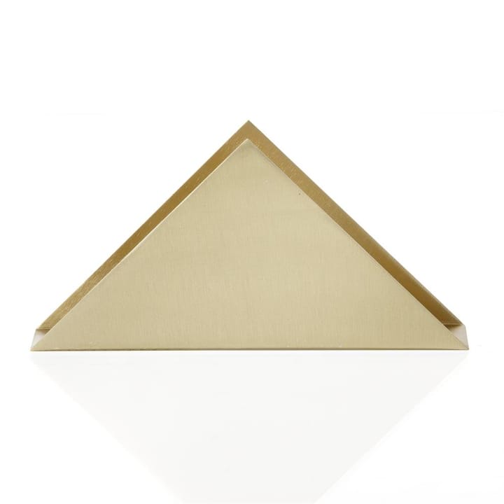 Brass trekantet holder - 17x8,5 cm - ferm LIVING