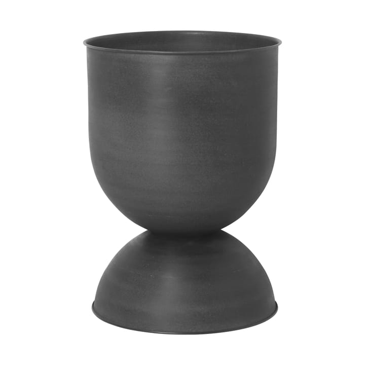Hourglass krukke medium Ø41 cm - Svart-mørkegrå - Ferm LIVING