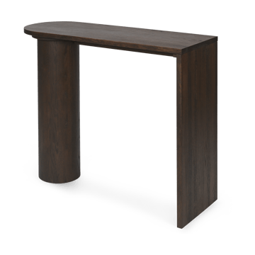 Pylo Console Table sidebord 85 x 36 x 100 cm - Dark Stained Oak - ferm LIVING