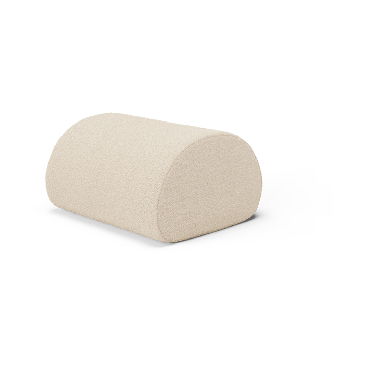Rouli pouf pure bouclé sittepuff - Off-white - Ferm LIVING