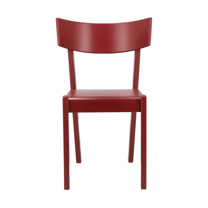 Tati stol - Bokfinert sete - rød beis - Gärsnäs