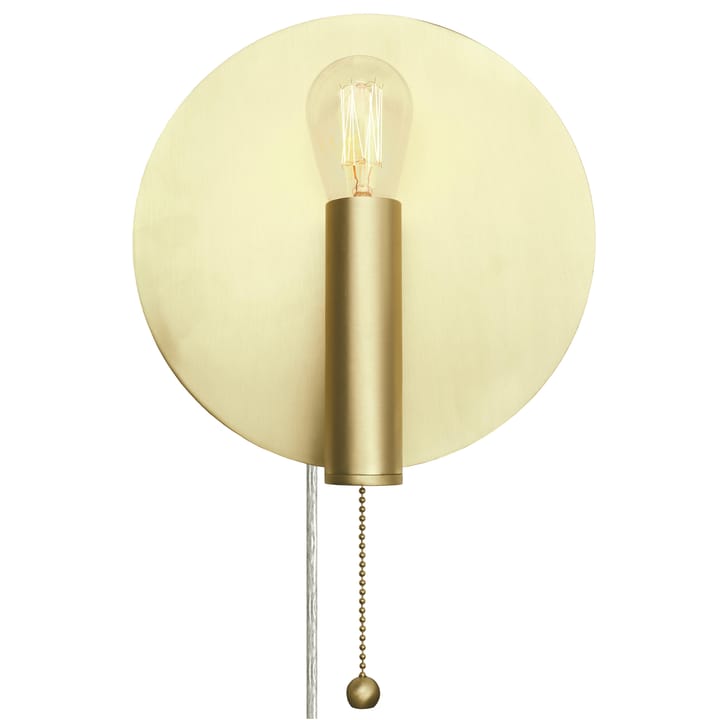 Art Deco vegglampe - børstet messing - Globen Lighting