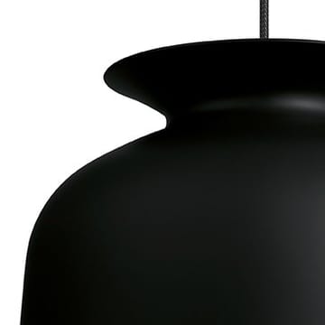 Ronde taklampe stor - charcoal black (svart) - GUBI