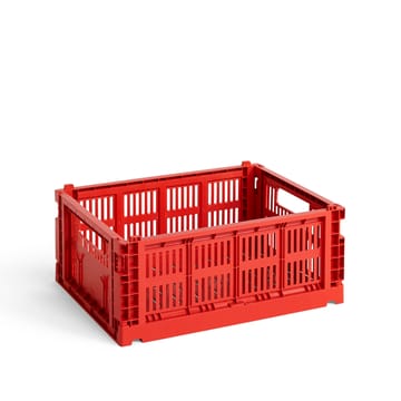 Colour Crate M 26,5 x 34,5 cm - Rød - HAY
