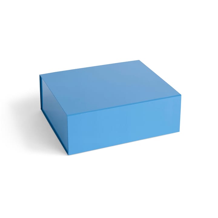 Colour Storage M boks med lokk 29,5 x 35 cm - Sky blue - HAY