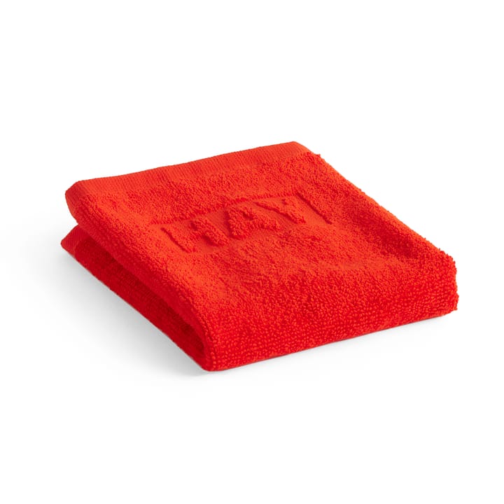 Mono håndkle 30 x 30 cm - Poppy red - HAY
