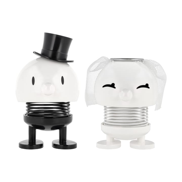 Hoptimist Bride & Groom figur 2 deler - White - Hoptimist