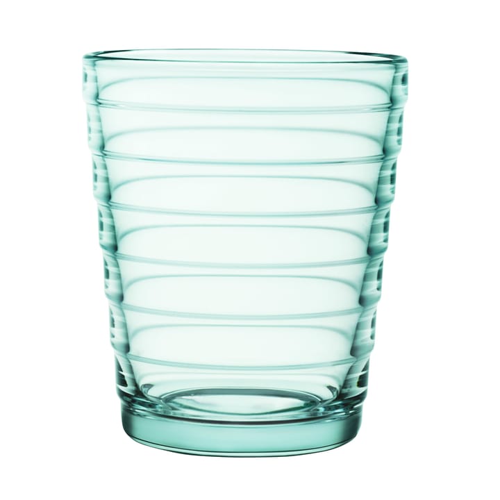 Aino Aalto vannglass 2-pack 22 cl - vanngrønn - Iittala