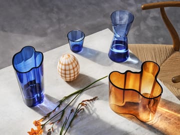 Alvar Aalto vase ultramarineblå - 220 mm - Iittala