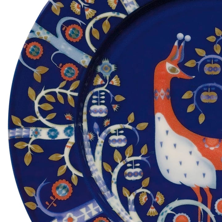 Taika tallerken 22 cm - blå - Iittala