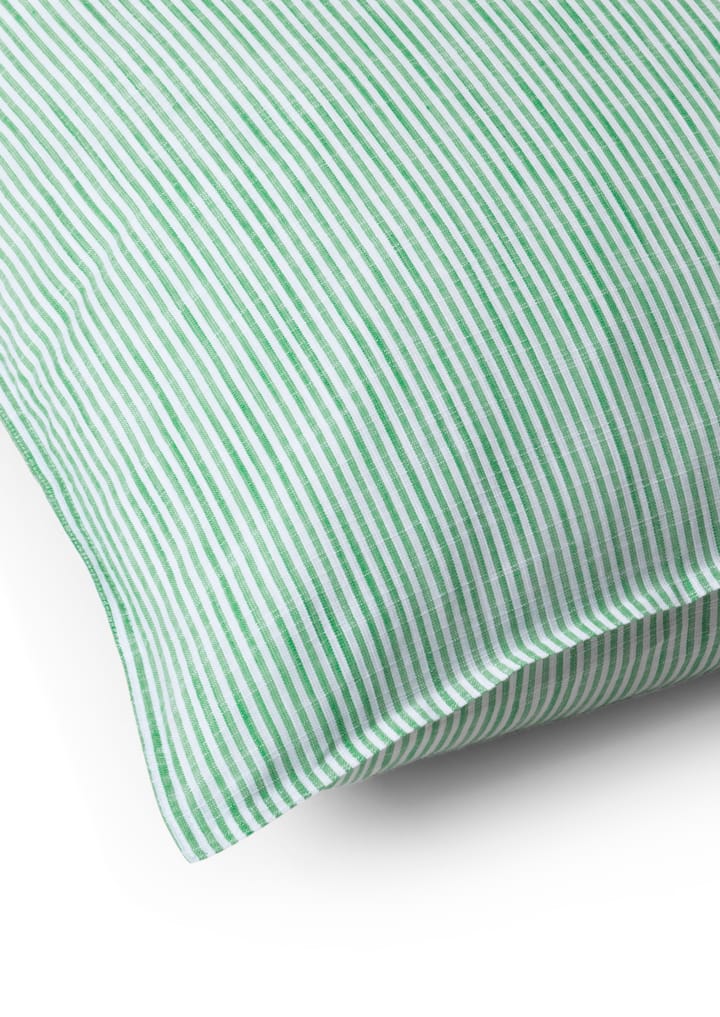 Monochrome Lines putetrekk 50 x 70 cm - Grønn-hvit - Juna