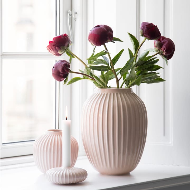 Hammershøi vase stor - rosa - Kähler